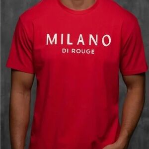 Red Milano shirt 2x. New